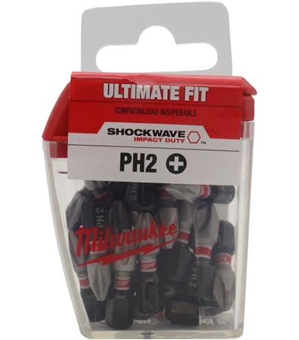 APEX 446-2X HEX BIT, PHILLIPS, #2X25MM, TOOL STEEL (10 pieces) by